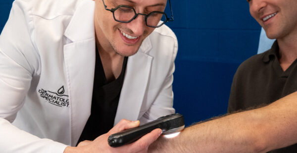 skin cancer screening with a board-certified dermatologist